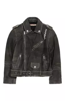 Кожаная куртка Marni