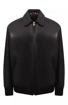 Кожаная куртка Prada