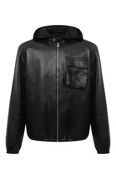 Кожаная куртка Prada