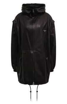 Кожаная куртка Prada