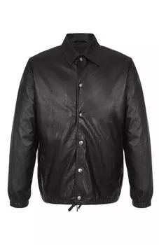 Кожаная куртка-рубашка Giorgio Brato