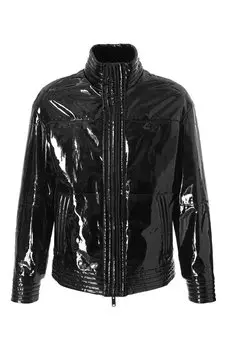 Кожаная куртка с норковой подкладкой MVST