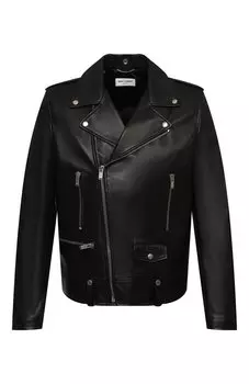 Кожаная куртка Saint Laurent