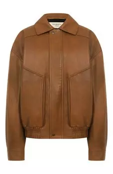 Кожаная куртка Saint Laurent