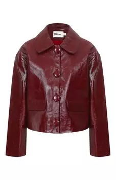 Кожаная куртка self-portrait