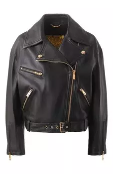 Кожаная куртка Versace