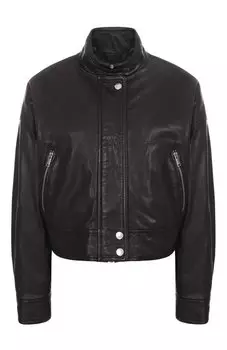 Кожаная куртка Weekend Max Mara