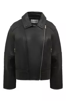 Кожаная куртка Yves Salomon