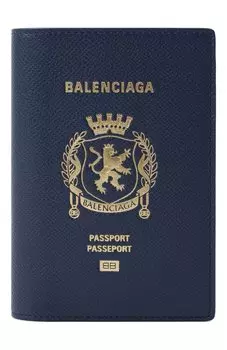 Кожаная обложка для паспорта Balenciaga
