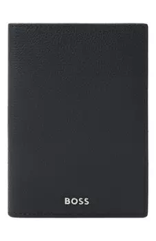 Кожаная обложка для паспорта BOSS
