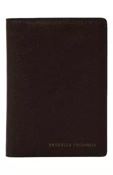 Кожаная обложка для паспорта Brunello Cucinelli