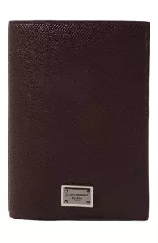 Кожаная обложка для паспорта Dolce & Gabbana