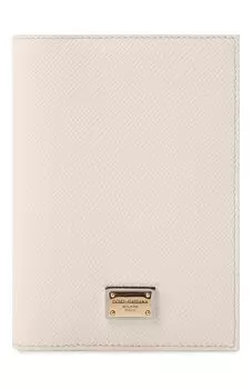 Кожаная обложка для паспорта Dolce & Gabbana