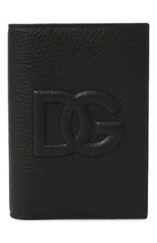 Кожаная обложка для паспорта Dolce & Gabbana