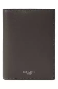Кожаная обложка для паспорта Dolce & Gabbana
