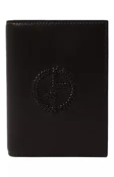 Кожаная обложка для паспорта Giorgio Armani