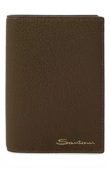 Кожаная обложка для паспорта Santoni