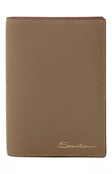 Кожаная обложка для паспорта Santoni