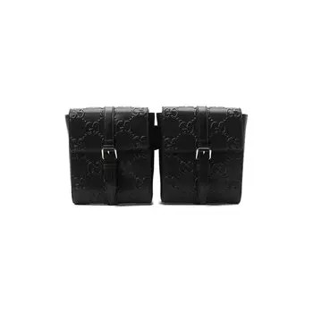 Кожаная поясная сумка GG Leather Gucci