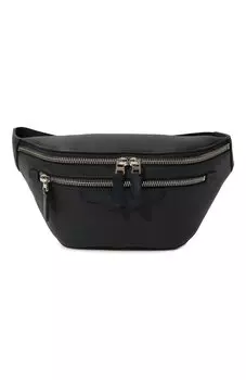 Кожаная поясная сумка Santoni