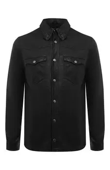 Кожаная рубашка Giorgio Brato
