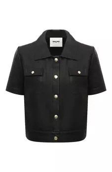 Кожаная рубашка Max and Moi