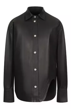 Кожаная рубашка The Attico