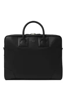 Кожаная сумка для ноутбука Bally