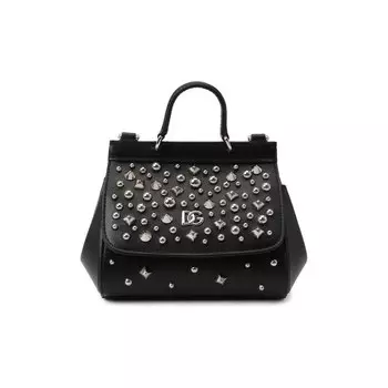 Кожаная сумка Dolce &amp; Gabbana