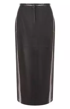Кожаная юбка 12 STOREEZ