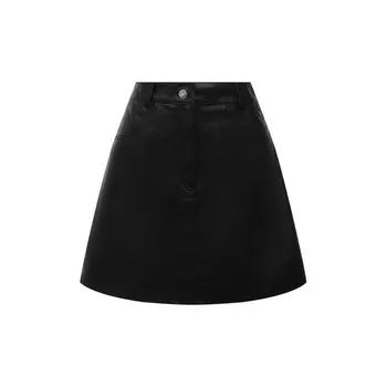 Кожаная юбка Bats