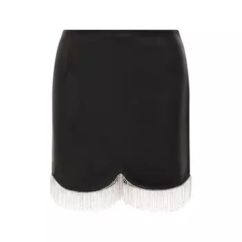 Кожаная юбка Bats