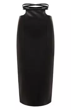 Кожаная юбка Bats