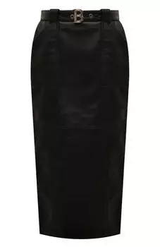 Кожаная юбка Blugirl