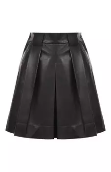 Кожаная юбка Emporio Armani
