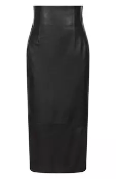 Кожаная юбка Erika Cavallini