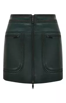 Кожаная юбка Iceberg