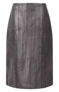 Кожаная юбка Jil Sander