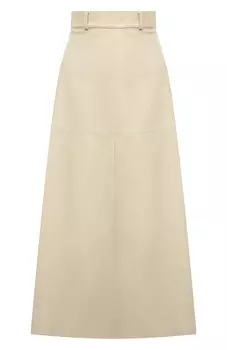 Кожаная юбка Loro Piana