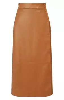 Кожаная юбка Loro Piana