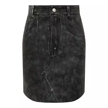 Кожаная юбка Manokhi