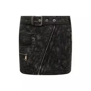 Кожаная юбка Manokhi