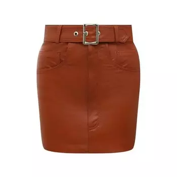 Кожаная юбка Manokhi