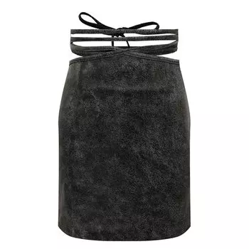 Кожаная юбка Manokhi