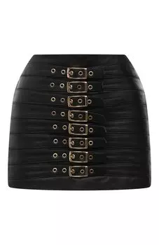 Кожаная юбка Manokhi