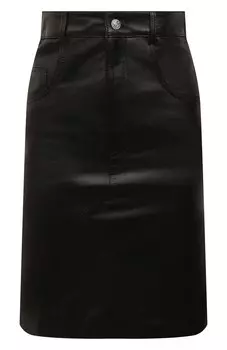 Кожаная юбка Manokhi