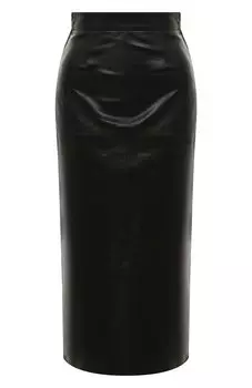 Кожаная юбка Manokhi