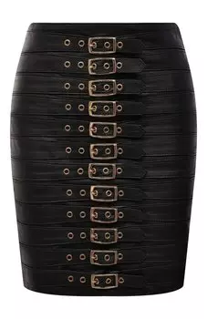 Кожаная юбка Manokhi