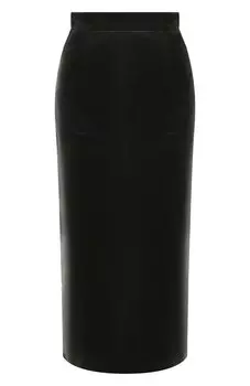 Кожаная юбка Manokhi