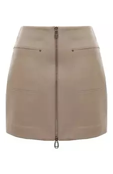 Кожаная юбка MVST